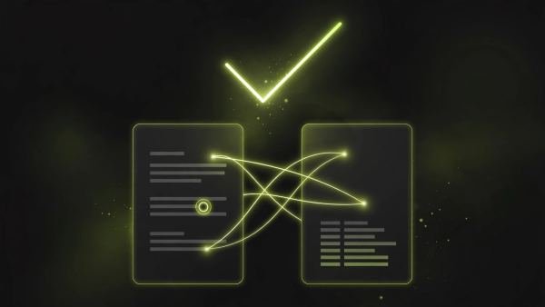 Linked arcs between an in-text citation page and a reference list — keeping citations consistent