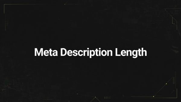 Meta Description Length